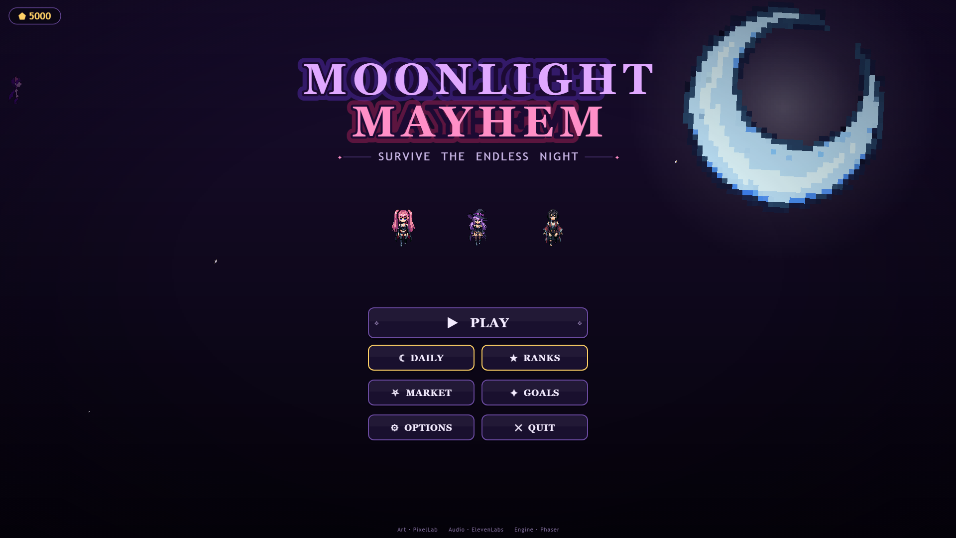 Moonlight Mayhem Screenshot